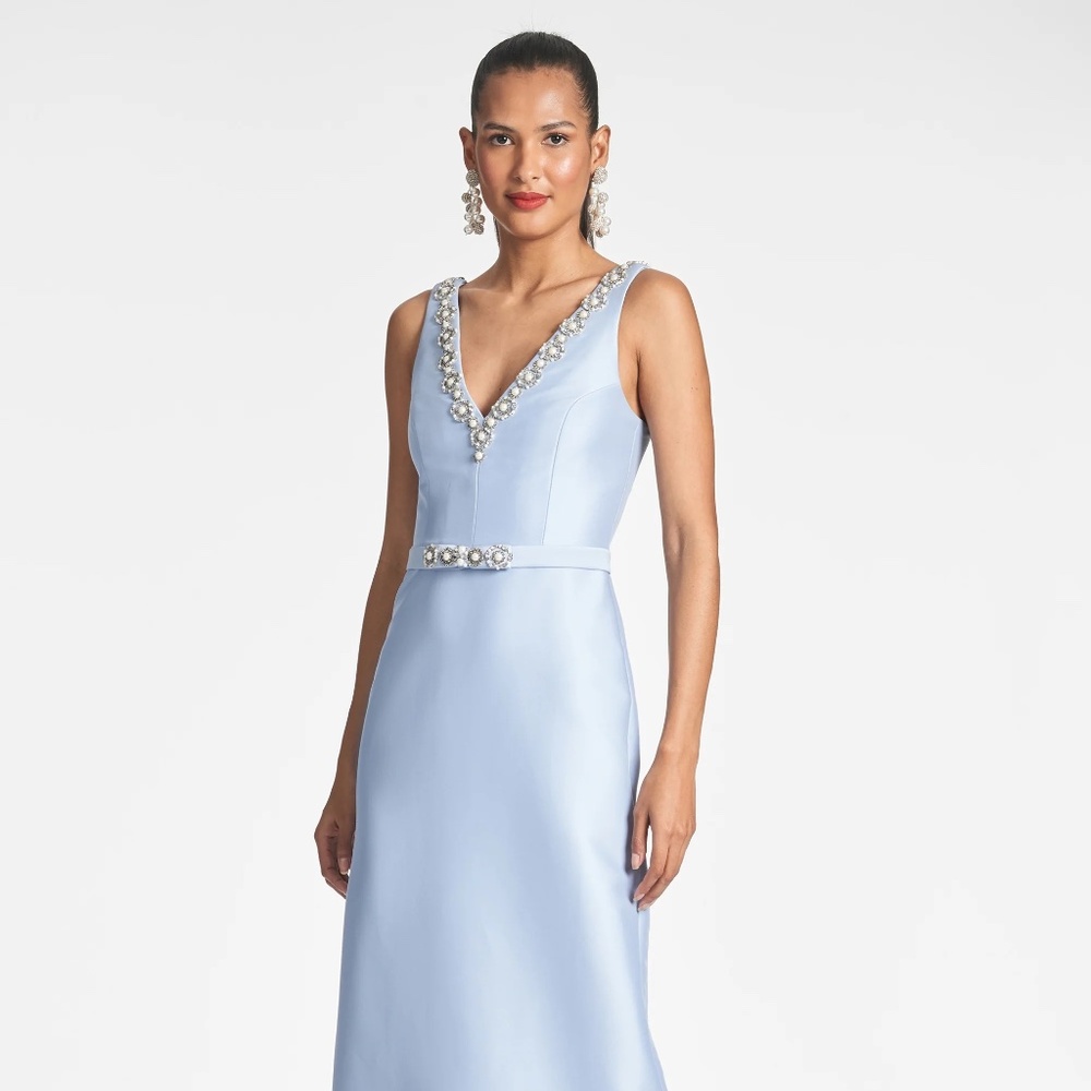 Sachin & Babi Garda Gown - Glacial Blue - Size 6